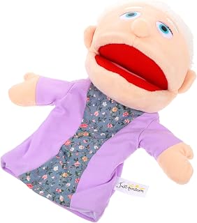 TOYANDONA Boneco De Mão Personagem Decoração De Mão Fantoches De Mão Para Bichos De Pelúcia Para Hora Da História Pelúcia De Mão Fingir Show De Fantoches Teatro Para Criança Fantoche De Mão