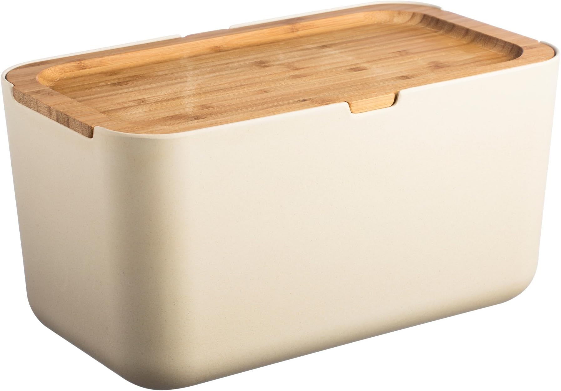 Typhoon Nubu Bread Bin, 13-3/4-Inches by 7-Inches, Cream