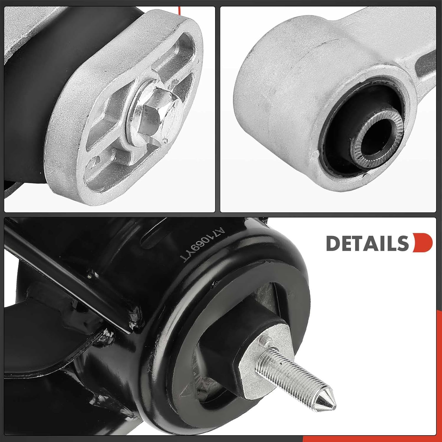 A-Premium Engine Motor Mount and Torque Strut Mount Kit Compatible with Hyundai Tucson 2014-2015 2.0L, 2-PC Set, Replace# 219502S200