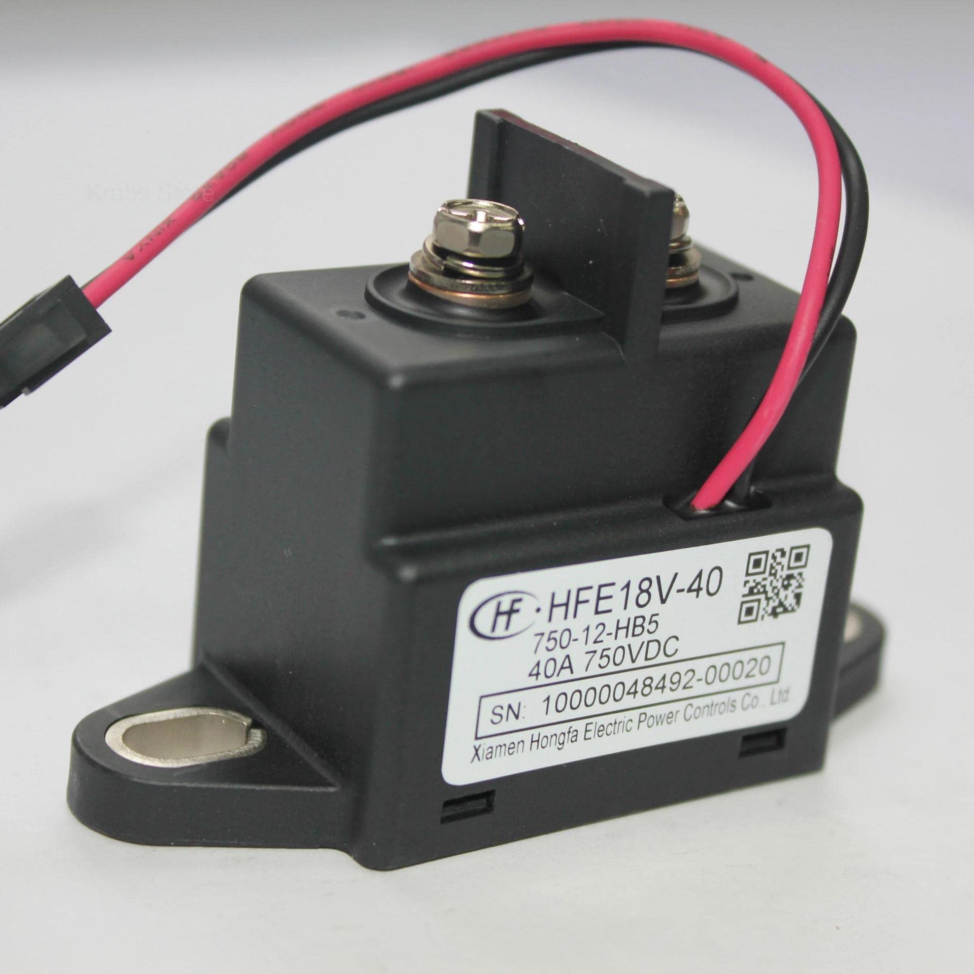WEUSANXPL High -Voltage DC Relay HFE18V-40/750-24-HB5 40A 750V DC Car High -Pressure Contactor