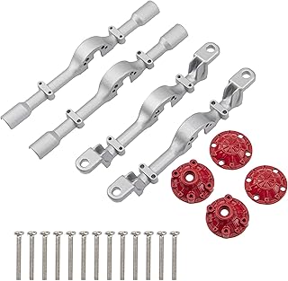 ShareGoo Metal Front & Rear Axle Housing Bridge Case Compatible with WPL B14 B14K B16 B16K B24 B24K B36 B36K C14 C14K C24 C24K 1/16 RC Car