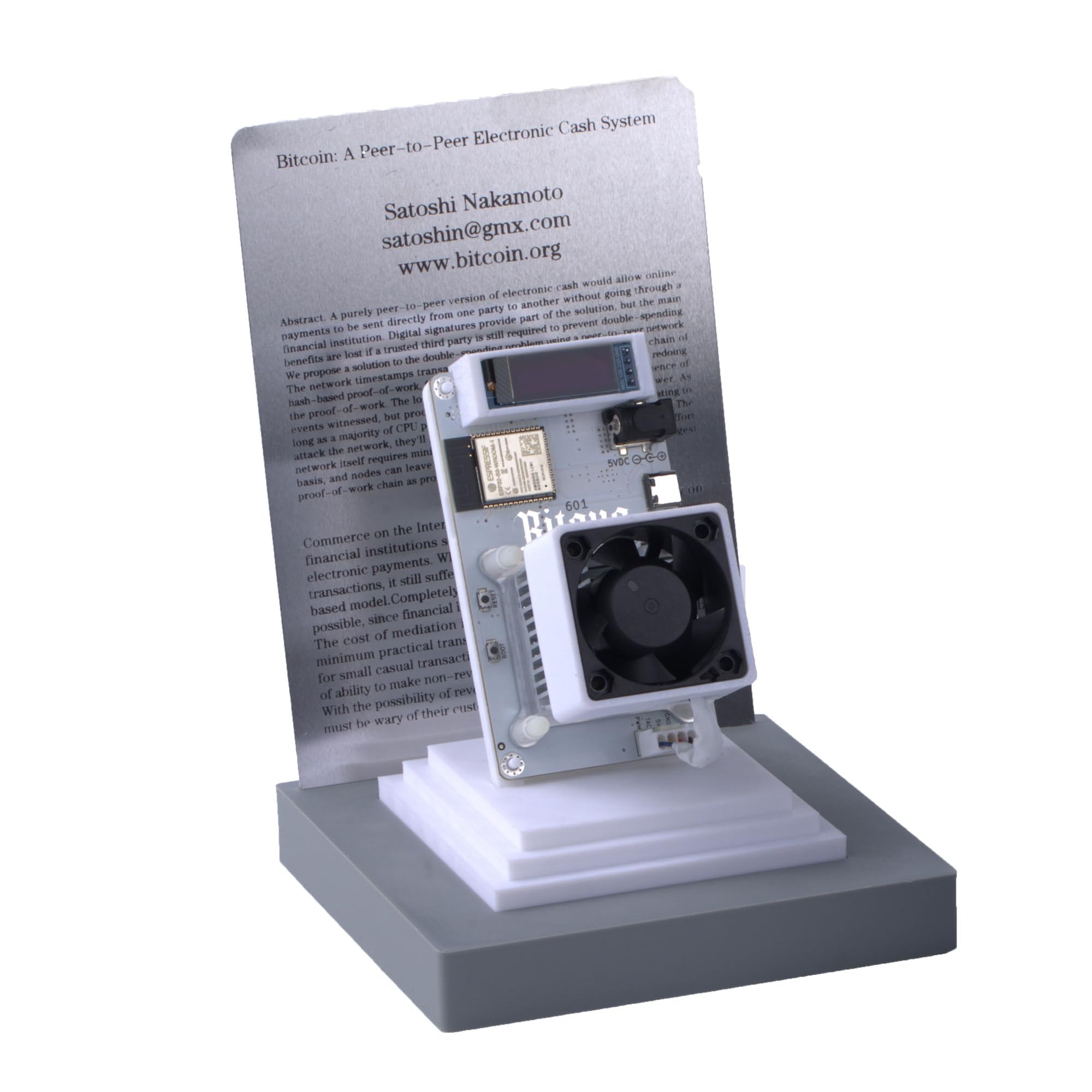 Bitaxe Gamma Miner 601 1.2T 18W BTC Bitcoin Miner Asic Crypto Open