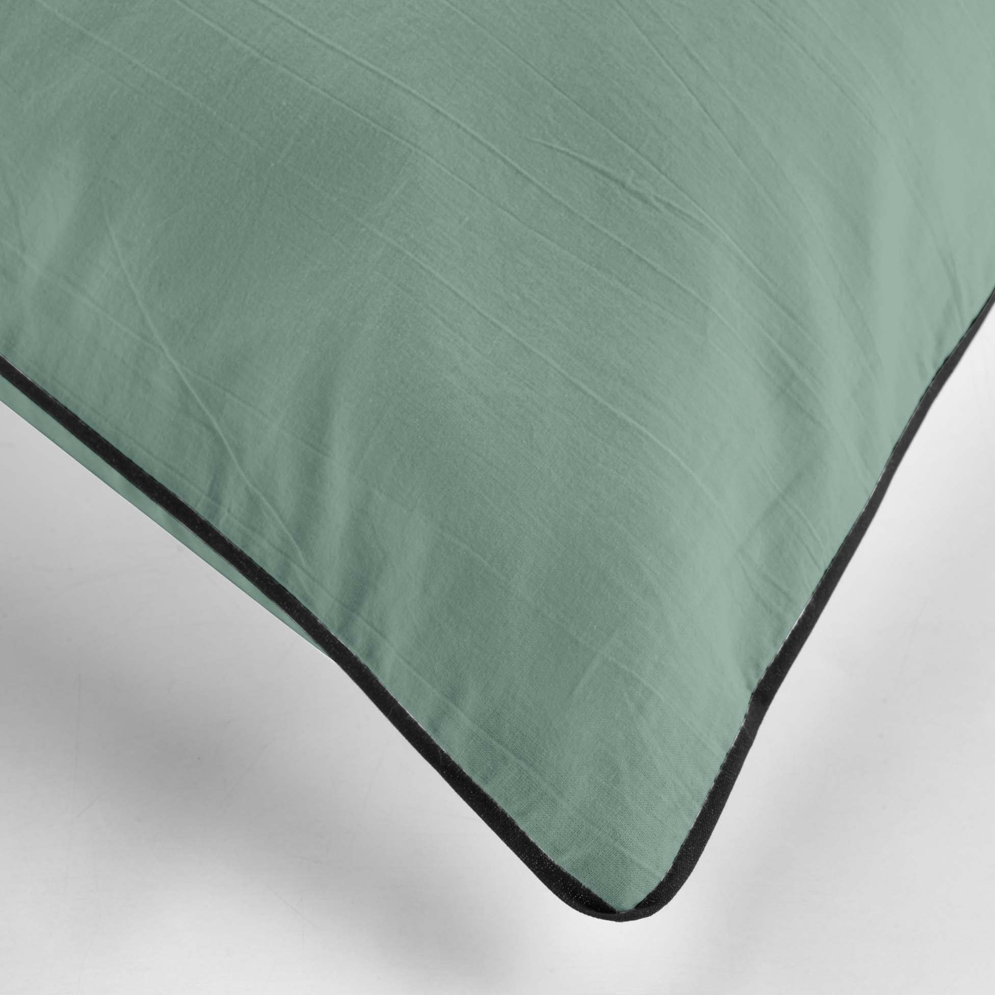 100% Katoen Cassia Salie Douceur D'Intérieur 3-delige Beddengoed Set - Cassia Salie Print, 100% Katoen, 240x220 Cm Beddengoed Set 3-delig