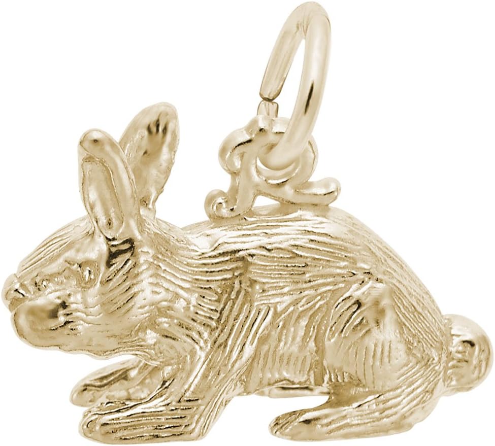 Rabbit Charm, Charms for Bracelets and Necklaces