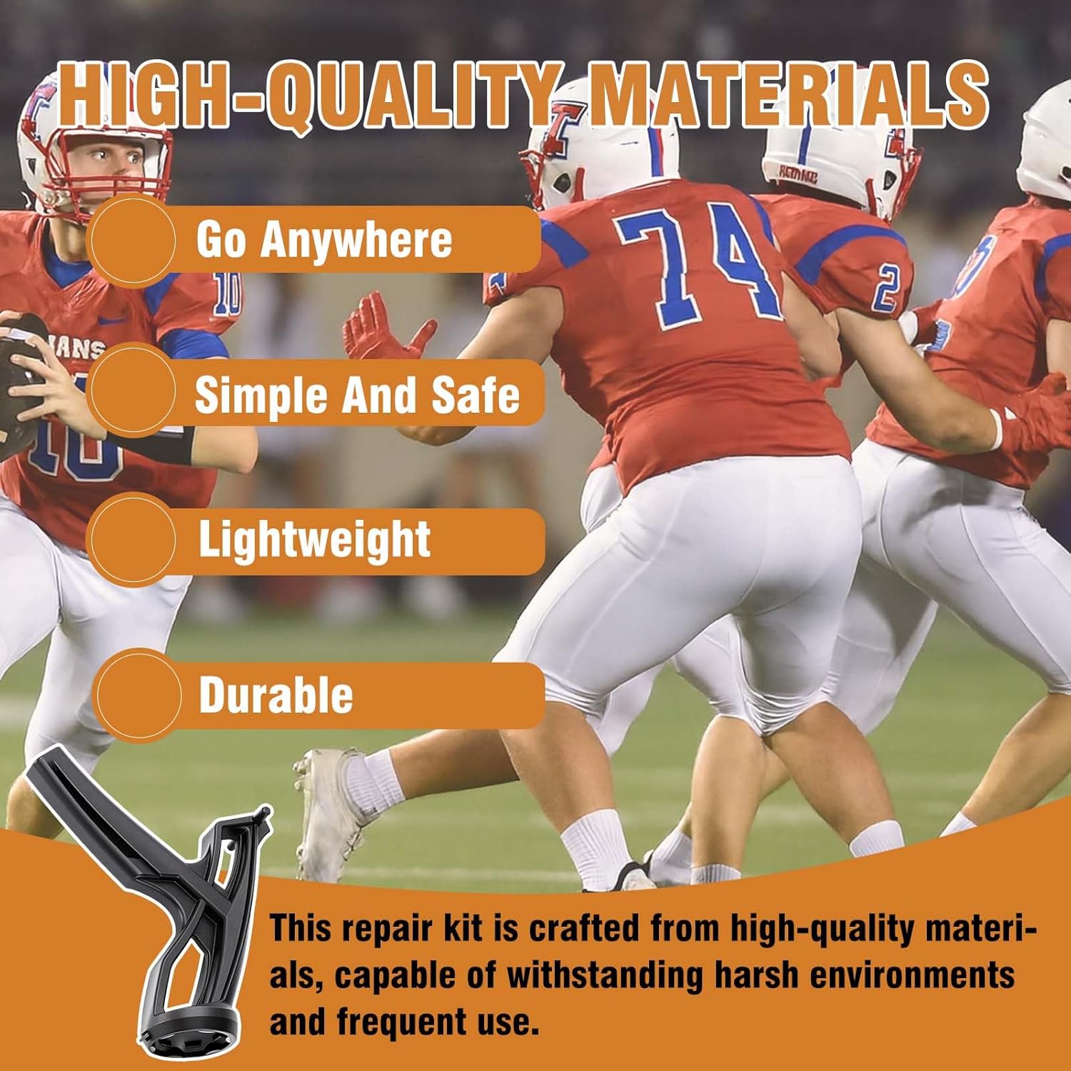 クイックリリース ツールキット Riddell SpeedFlexとSpeed Helmetsに対応 人間工学に基づいたハンドル付き