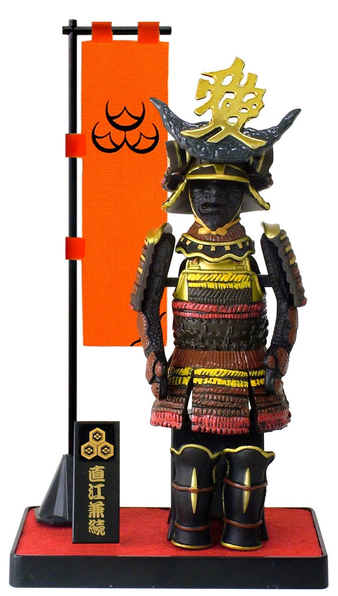 Amazon.co.jp: 戦国武将甲冑フィギュア B-2戦国武将Bタイプ・直江兼続