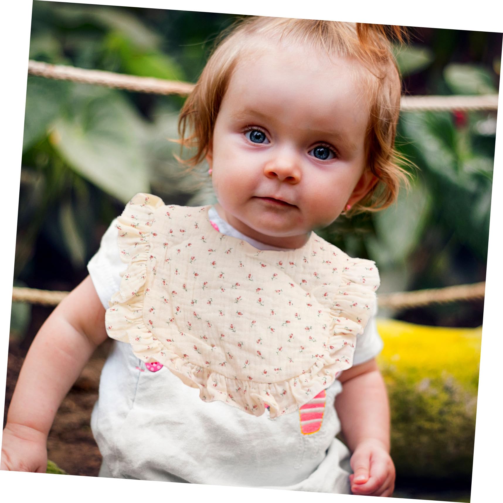 Abaodam Lot De 3 Bavoirs En Coton Pour Bébé Garçons Et Filles Pour Nouveau-né Anti-bave