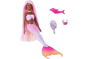 Barbie Merman Doll: Brooklyn with Magical Color-Changing