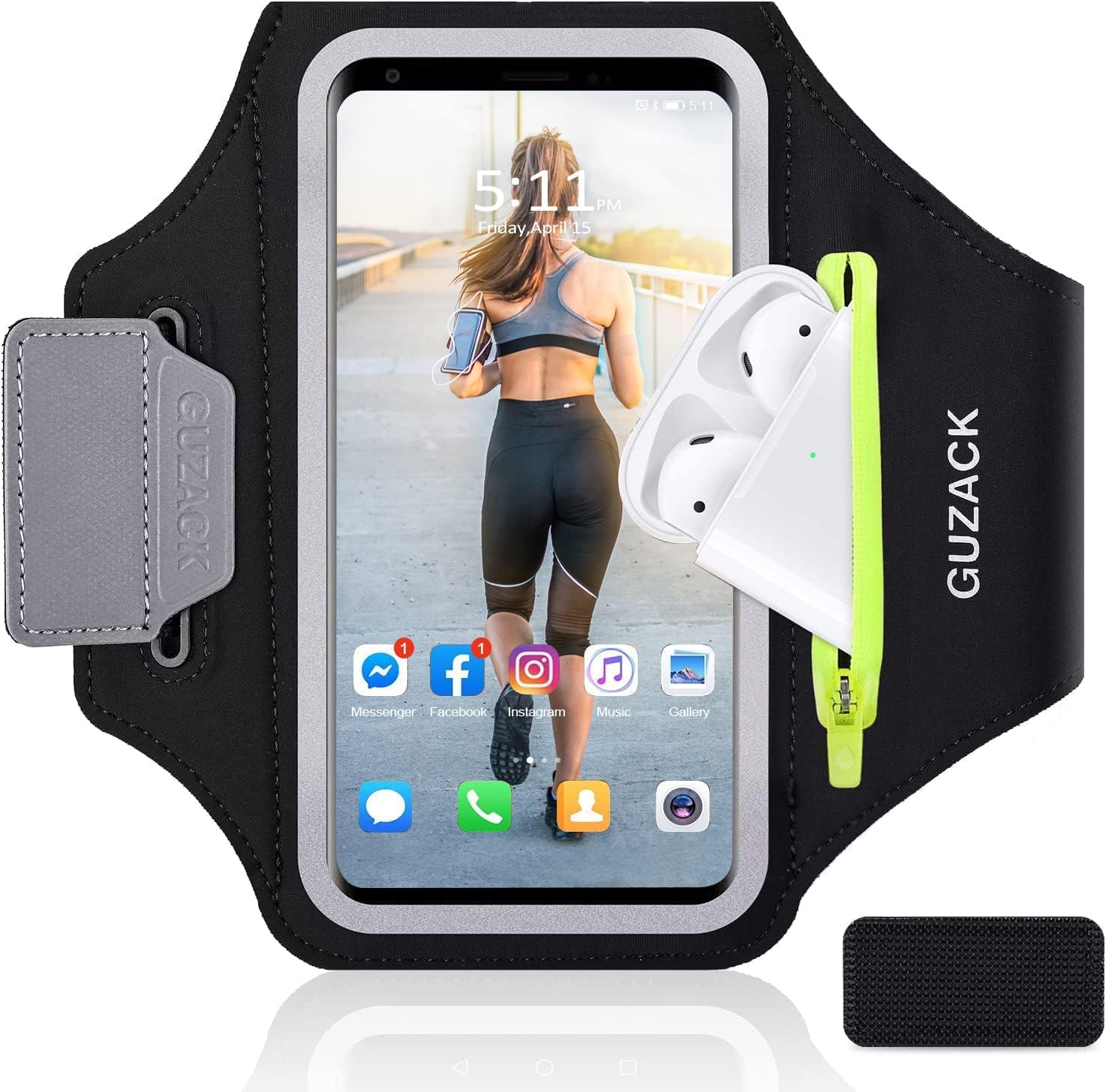 Amazon SPORTLINK ランニング スマホ アームバンド 腕バンド アームバンド iPhone 15 / 15 Plus /15