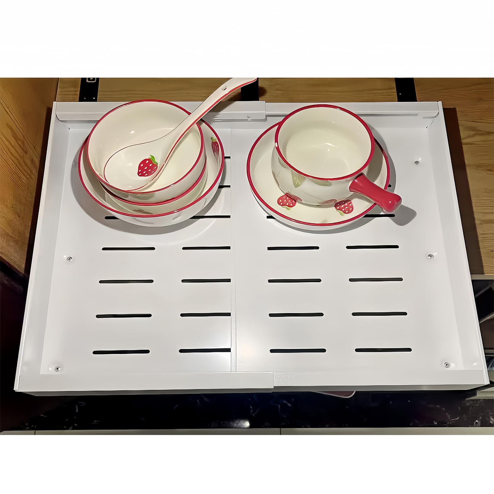 Expandable pull out drawers for cabinets,slide out drawers,pull out cabinet organizer,for pantry,No-drill pull out drawers