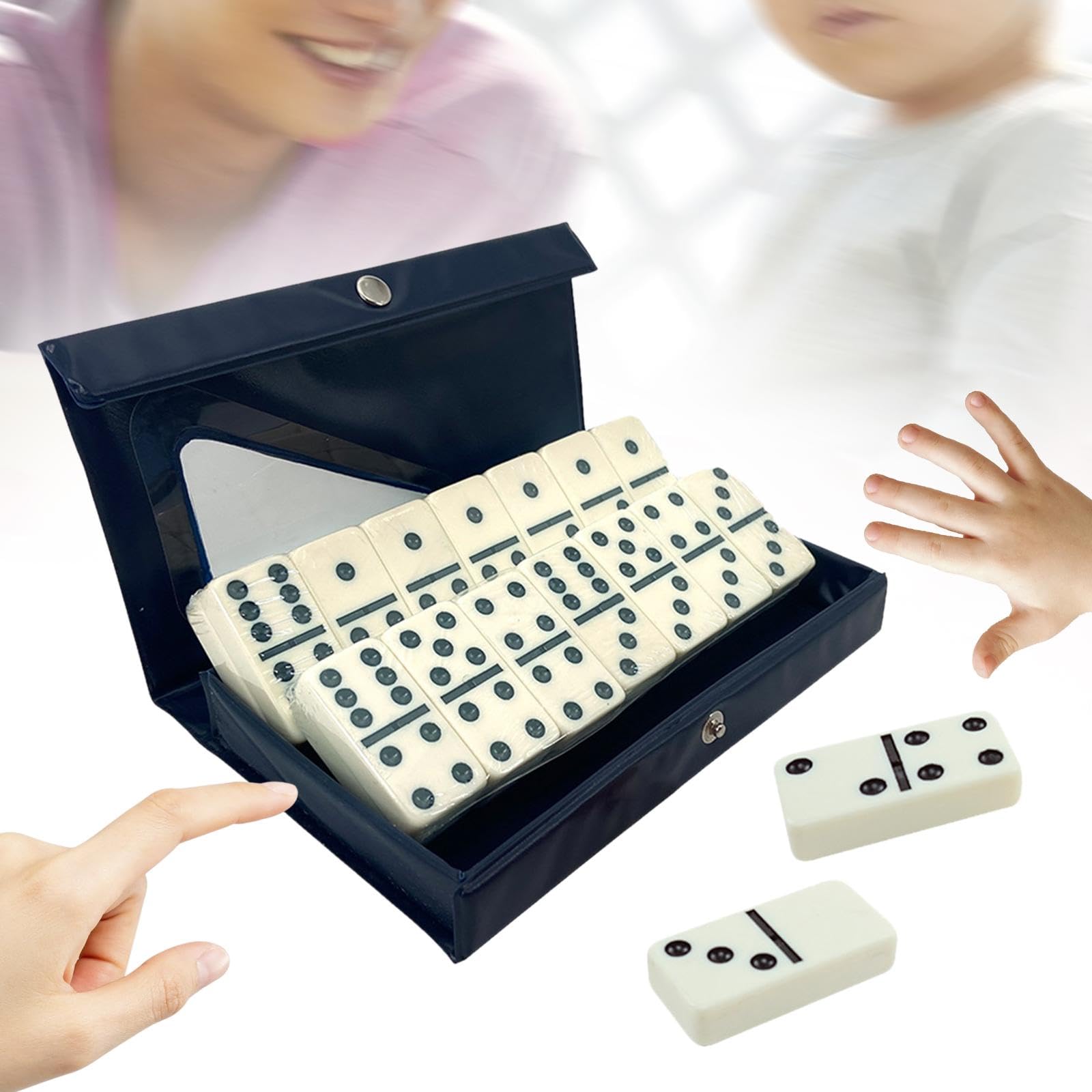 MagiDeal Juego de Dominó, Divertido Juego Familiar, Juego de Mesa para