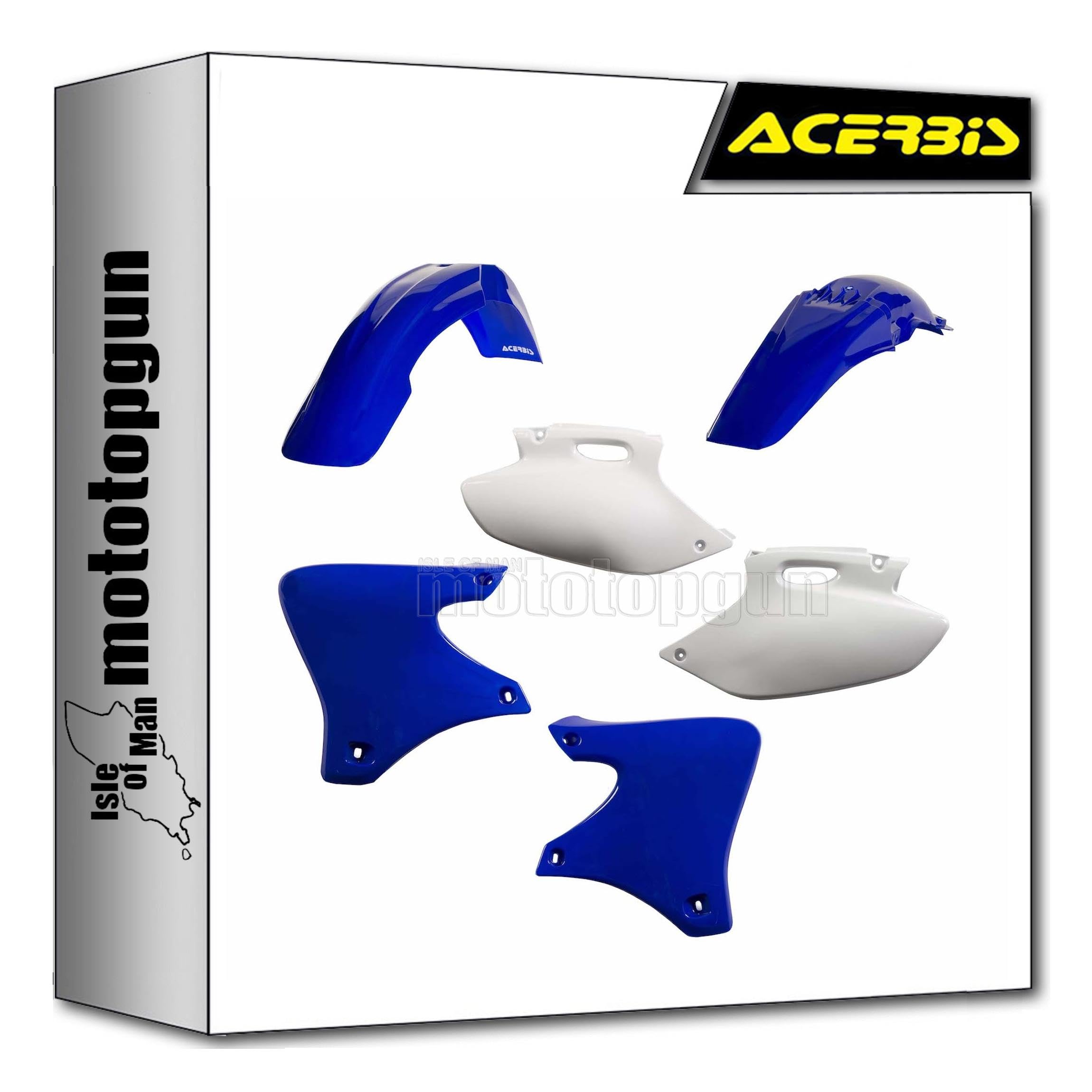 Cache carénage Acerbis résistant aux chocs pour Yamaha YZF 426 2001