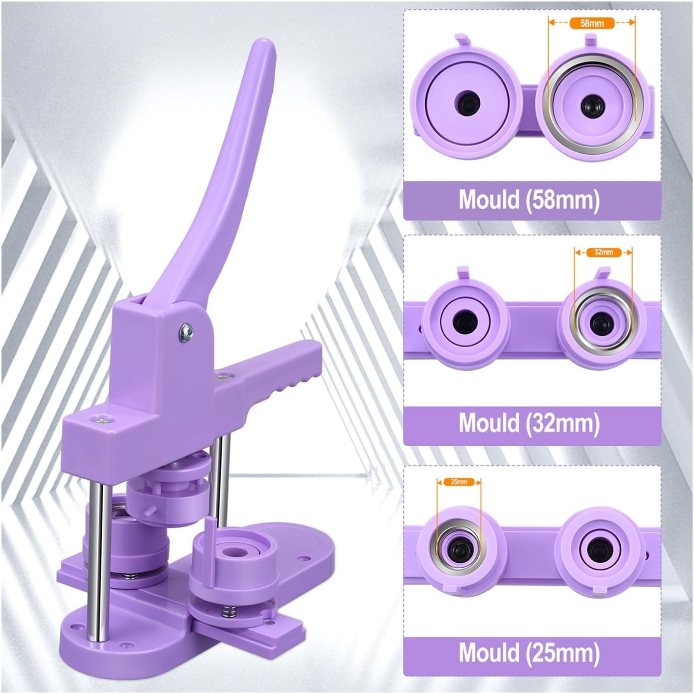 缶バッジメーカー 3サイズ作成可能(58 / 32 / 25mm)バッジパーツ 缶バッジメーカー 3サイズ作成可能(58 / 32 / 25mm)バッジパーツ 缶