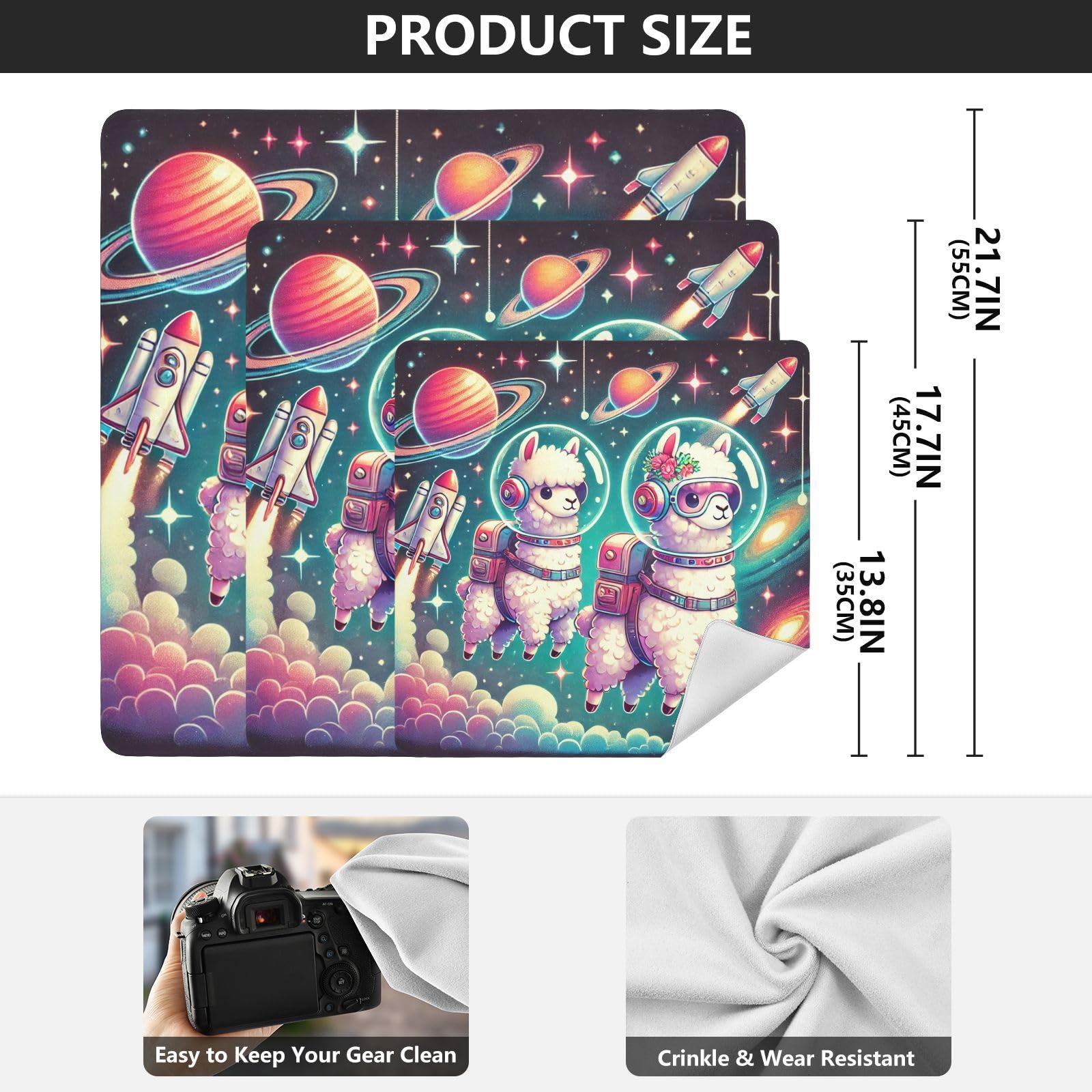 Joko Ivery Astronaut Llamas Protective Wrap 13.8