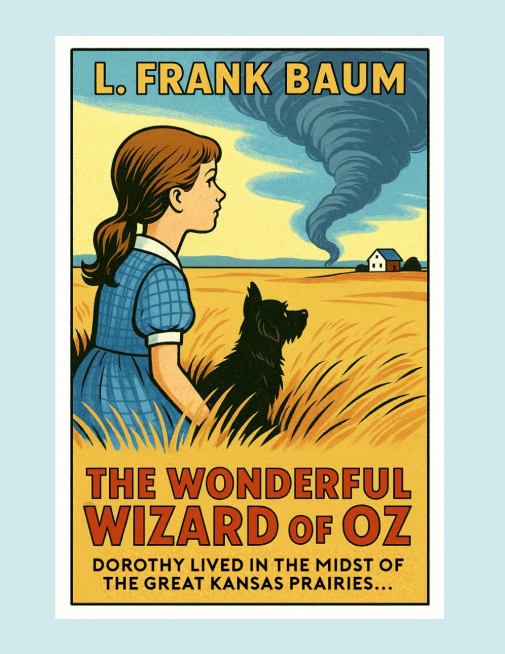 The Wonderful Wizard of Oz (Large Print Lucky Pineapple Books Edition)