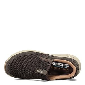 Skechers Men's Go Walk Outdoor-Athletic Slip-on Trail Hiking Shoes with Air Cooled Memory Foam Sneaker