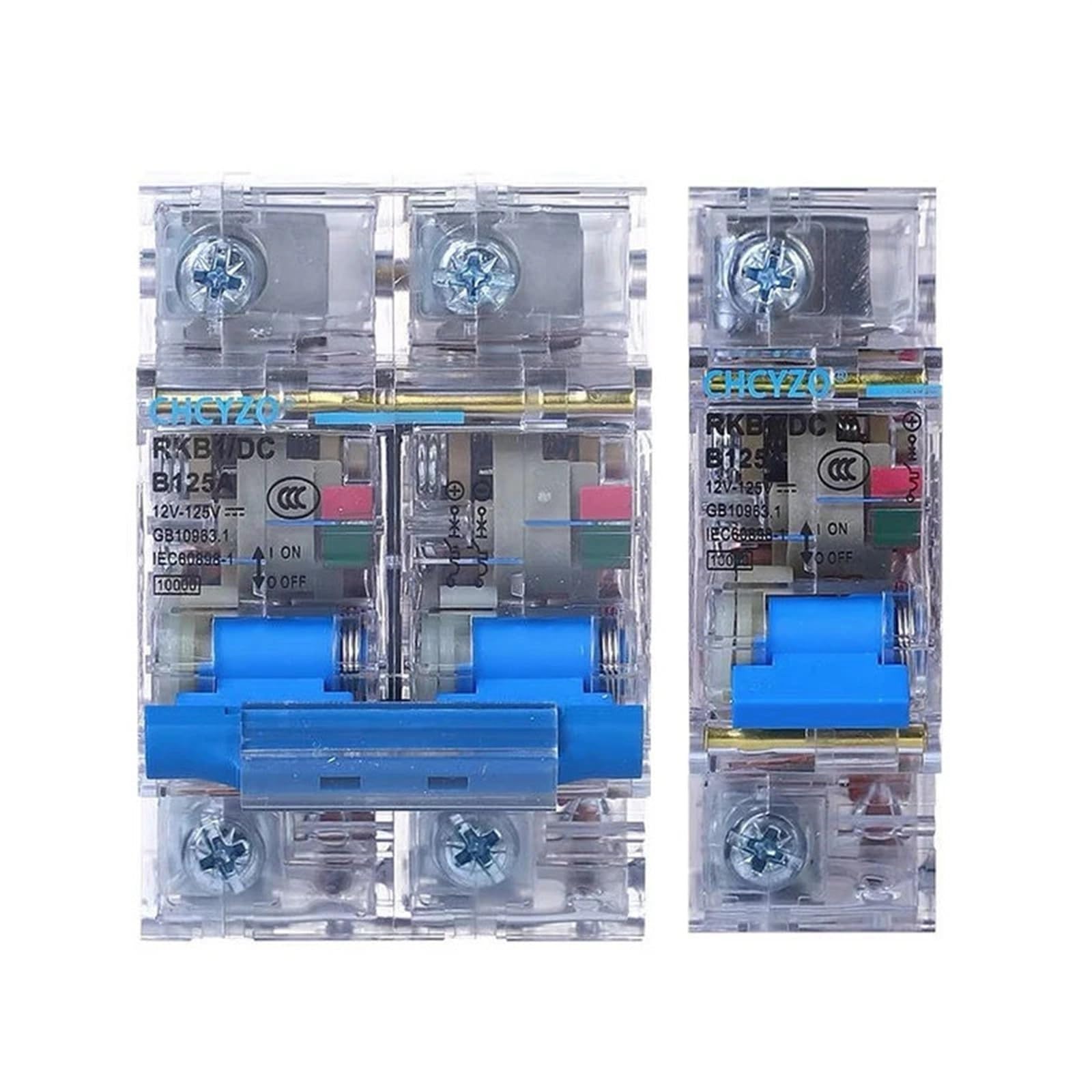 Disjoncteur CC transparent contre court-circuit de batterie 12V à 120V