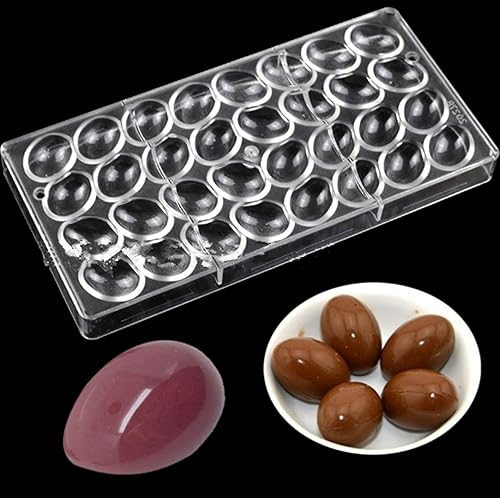 Miniatura 8 de Molde de chocolate con forma de labio de 21 cuadrículas, molde de policarbonato para hacer chocolate, forma de labio