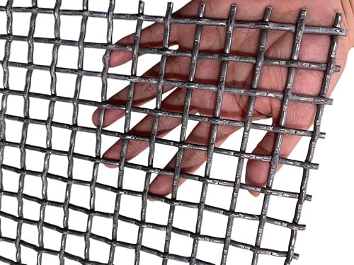 Retenedor de brasas de rejilla para chimenea 15.7 x 9.8 pulgadas