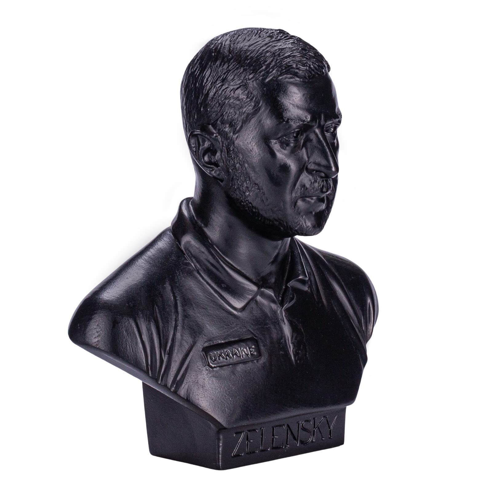 Buste en Pierre du président Volodymyr Zelensky 15 cm