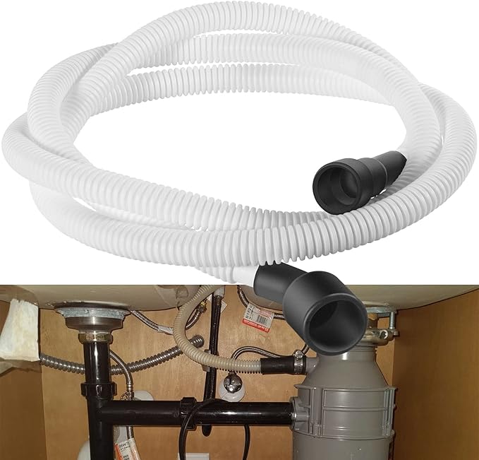 807117001 Dishwasher Drain Hose Replacement for Frigidaire Electrolux