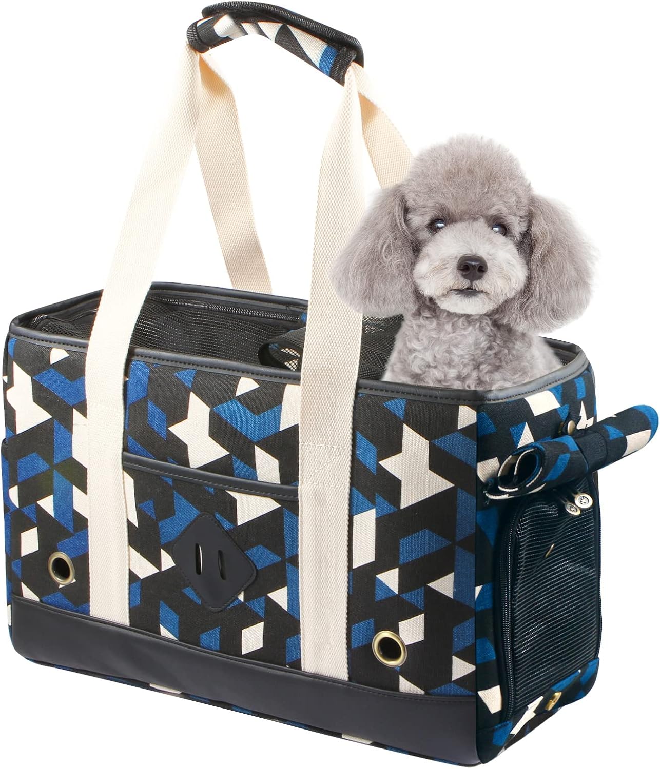 Pet Travel Carrier Purse Bag Small Puppy Dog Cat Kitten Carrier TSA Airline Approved