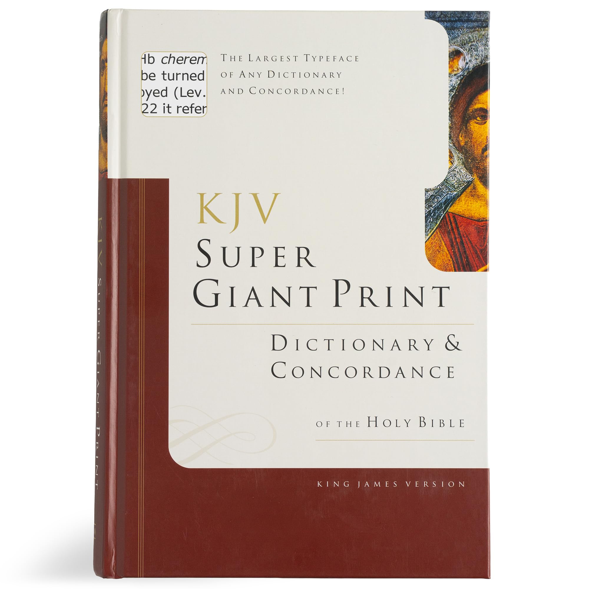 KJV Super Giant Print Bible Dictionary & Concordance