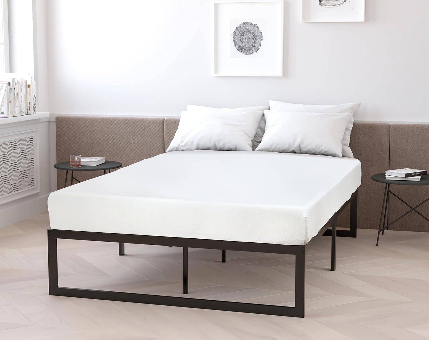 HWGEBY 6 Inch Queen Mattress in a Box, Memory Foam Mattress, Soft Mattress Certipur