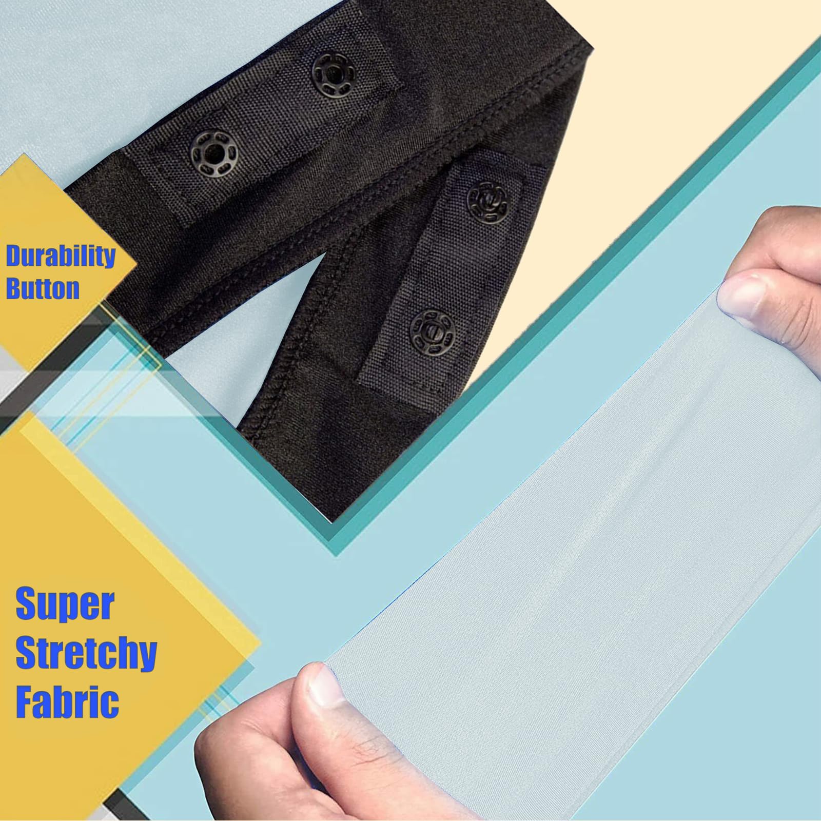 SZSMART Sensory Body Sock for Kids 56"x28" Full-Body Wrap Stretchy Body Sox to Relieve Stress for Children with Autism Anxiet (Grey - Image 4