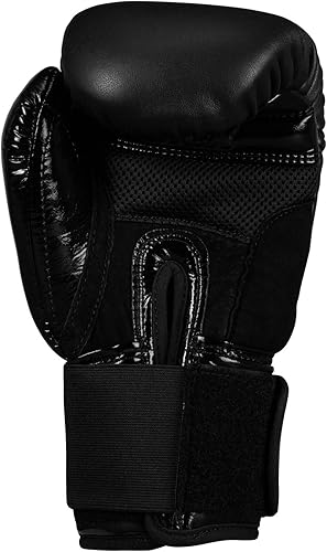 Miniatura 2 de TITLE BLACK Blitz-Fit - Guantes de boxeo, color negro, 16 onzas