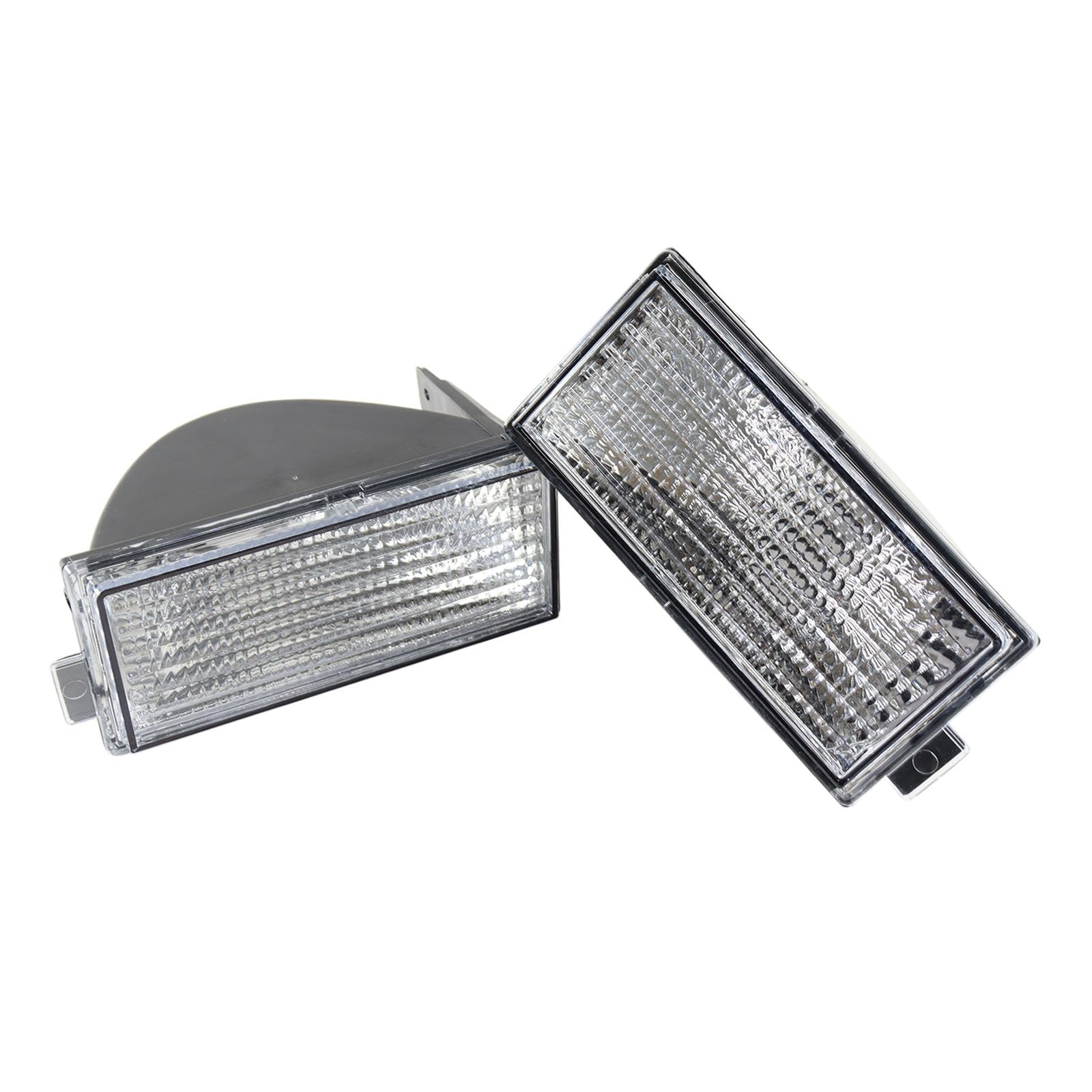 dreamdragon Pair?2? Fits 1978-1979 Malibu El Camino Front Parking Turn Signal Marker Light Lamp Lens 913605, 913606