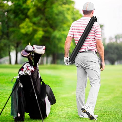 Miniatura 5 de Bolsa térmica de golf con mangas de cerveza, 7 latas, funda térmica aislada para bolsas de golf, mantiene las bebidas enlatadas frías mientras estás