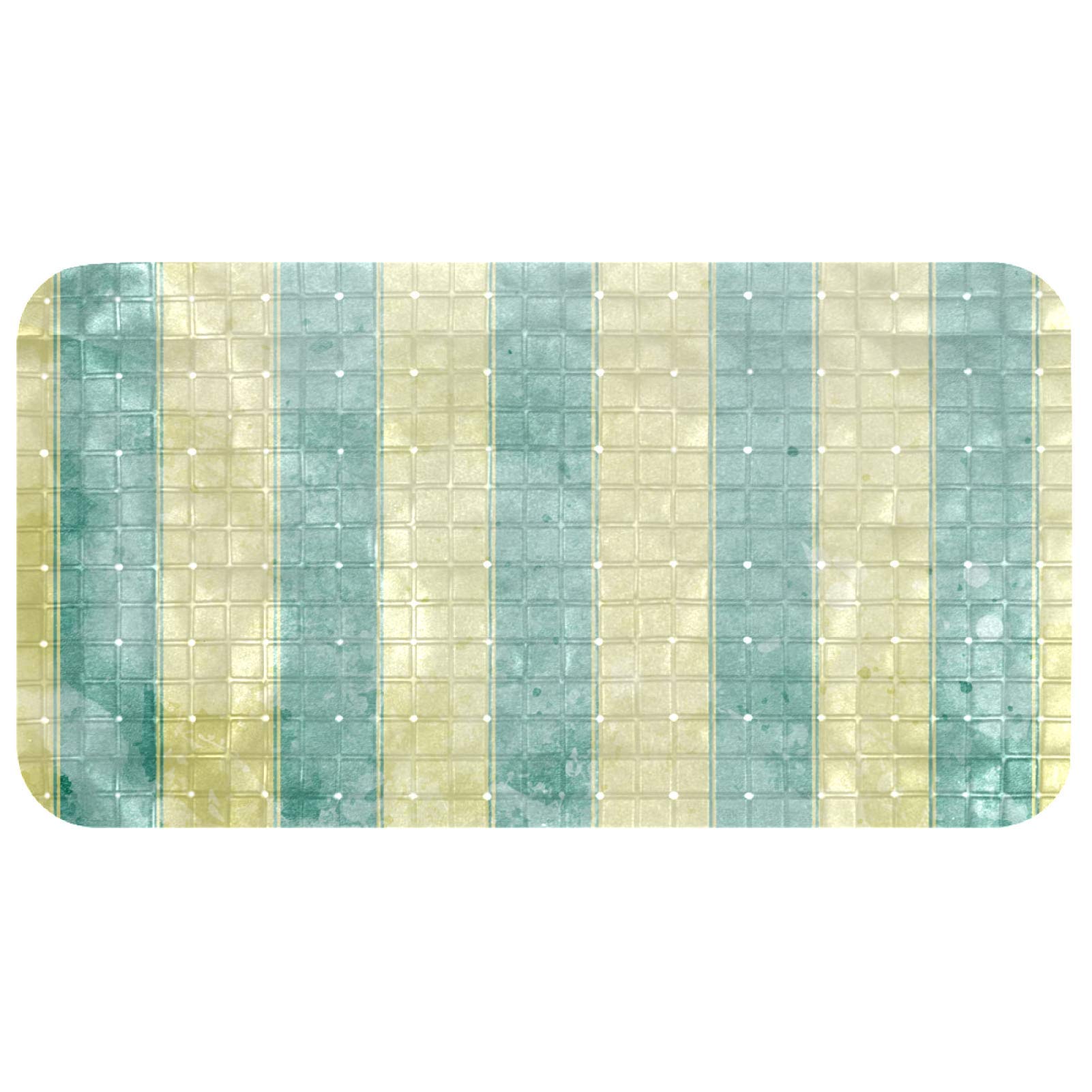 Tapis de bain pour baignoire lisse non texturée Bennigiry écoresponsable