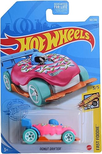 Hot Wheels Donut Drifter, Rosa 60250 Fast Foodie 35