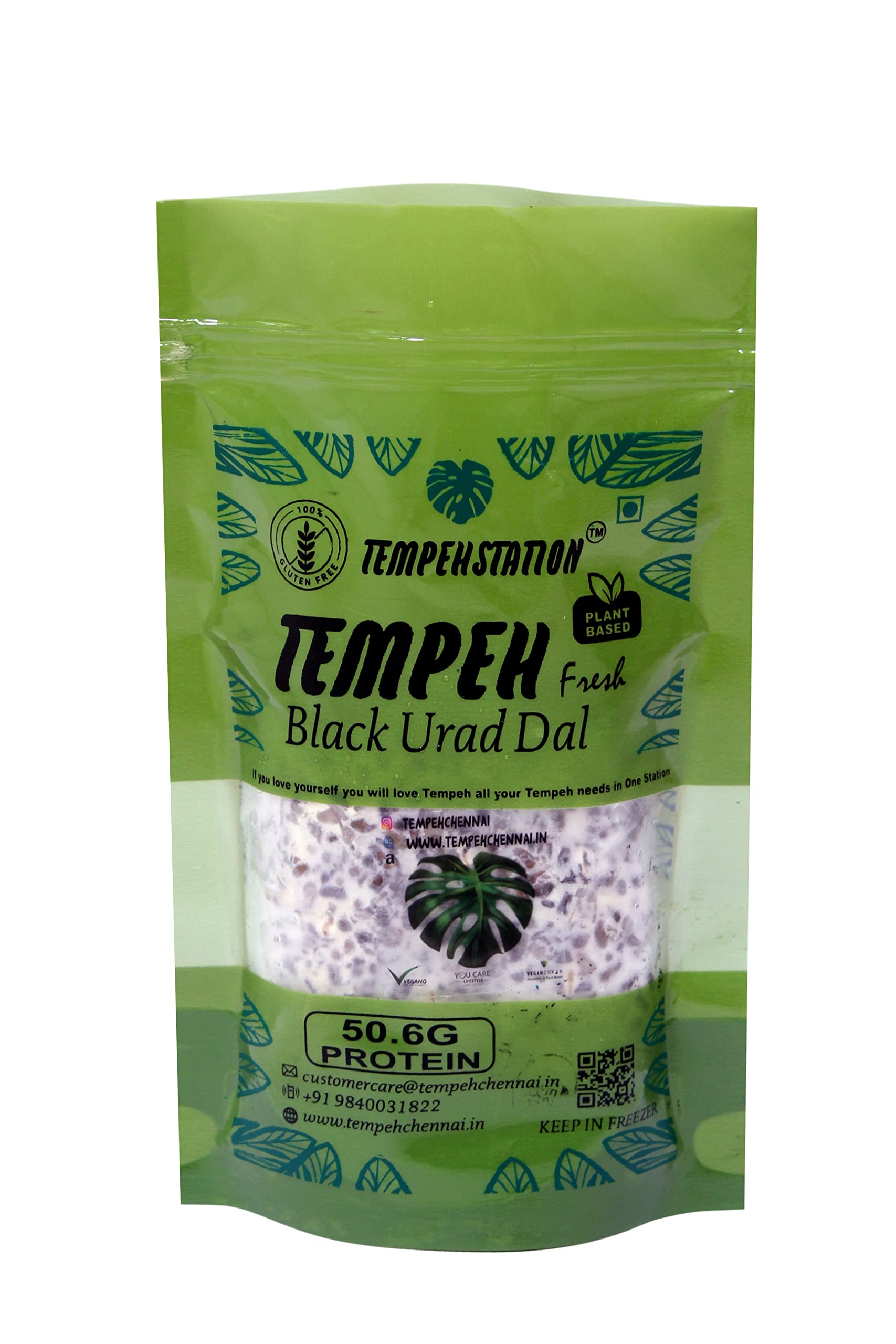 TEMPEHCHENNAI Black Urad Dal Lentil Fresh Unpasteurised 200Gms Vegetarian Protein |More Nutriment Than Paneer&Tofu|Clean Gut-Friendly Protein (B0C3WV88BQ) Amazon Price History, Amazon Price Tracker