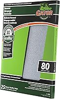 Vista 3 de Gator CeraMax - Hojas de lijado de cerámica de 9 x 11 pulgadas, grano 80, paquete de 25