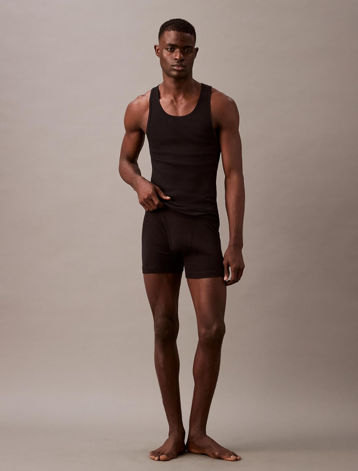Calvin Klein Mens Cotton Classics 5-Pack Tanks - Image 2