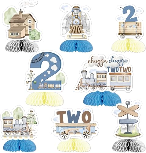Chugga Chugga Two Two Party Decorations Train 2nd Birthday Decorations Chugga Ch
