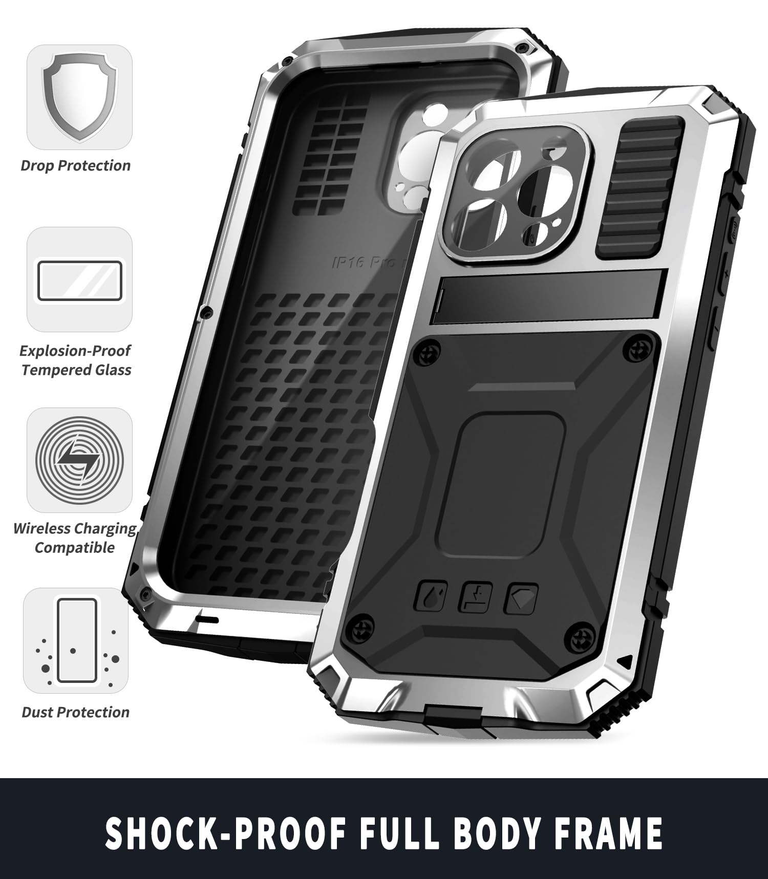 Metal Case for iPhone 16 Pro Max - Image 4