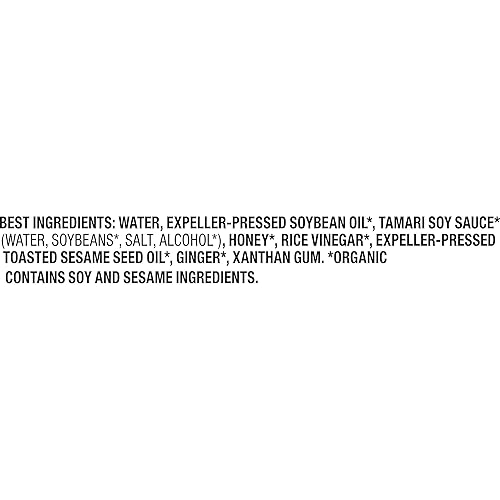 Miniatura 8 de Annies Aderezo de vinagreta de jengibre y sésamo certificado orgánico sin OMG 8 onzas líquidas