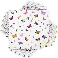 Vista 198 de Juego de 6 paños de cocina reutilizables súper absorbentes para lavar platos, autos y hogar, lavables a máquina