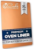 Vista 15 de Cooks Innovations Alfombrilla protectora antiadherente para horno, 2 forros antiadherentes resistentes para proteger los hornos de convección