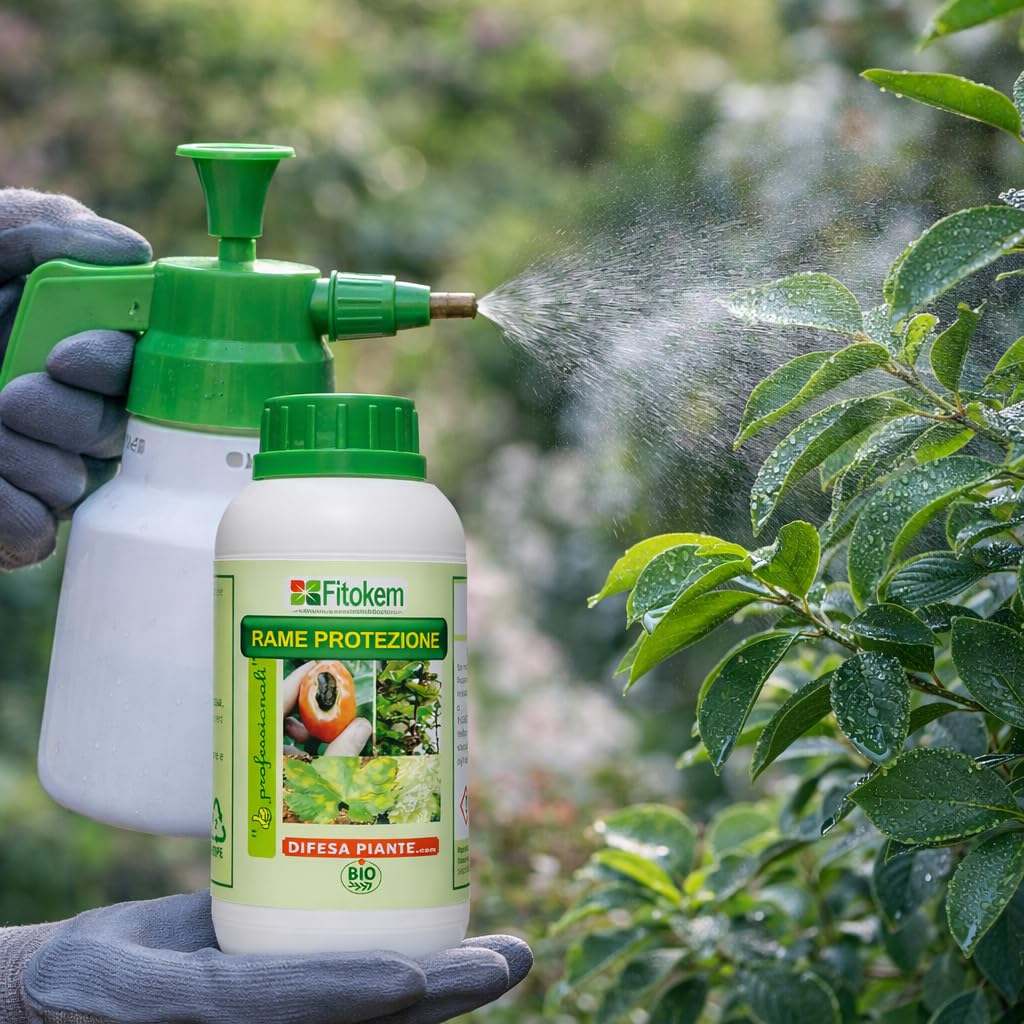 Olio di Neem 1lt + Sapone molle di potassio 1lt + Rame protezione 250ml - SUPER KIT