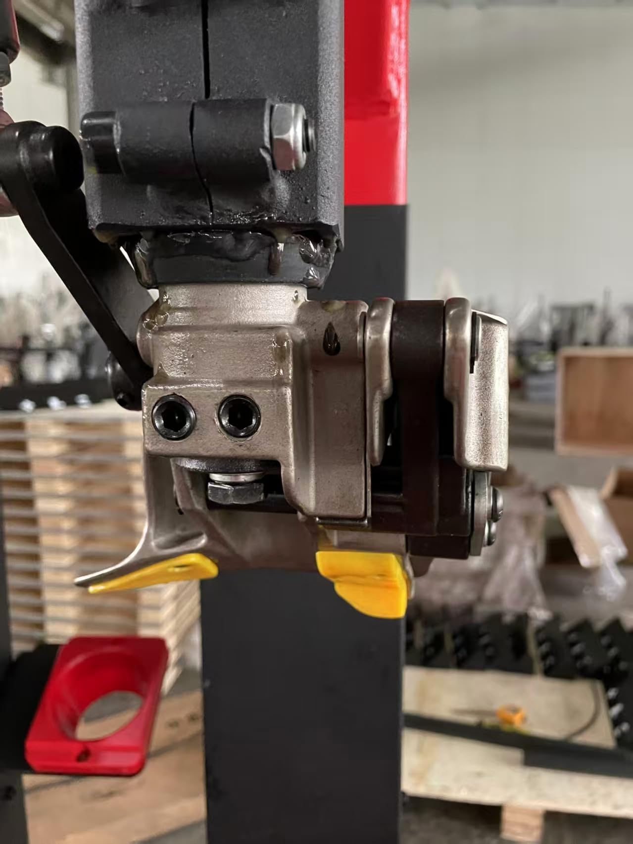 Tire Changer Flips Bird Head