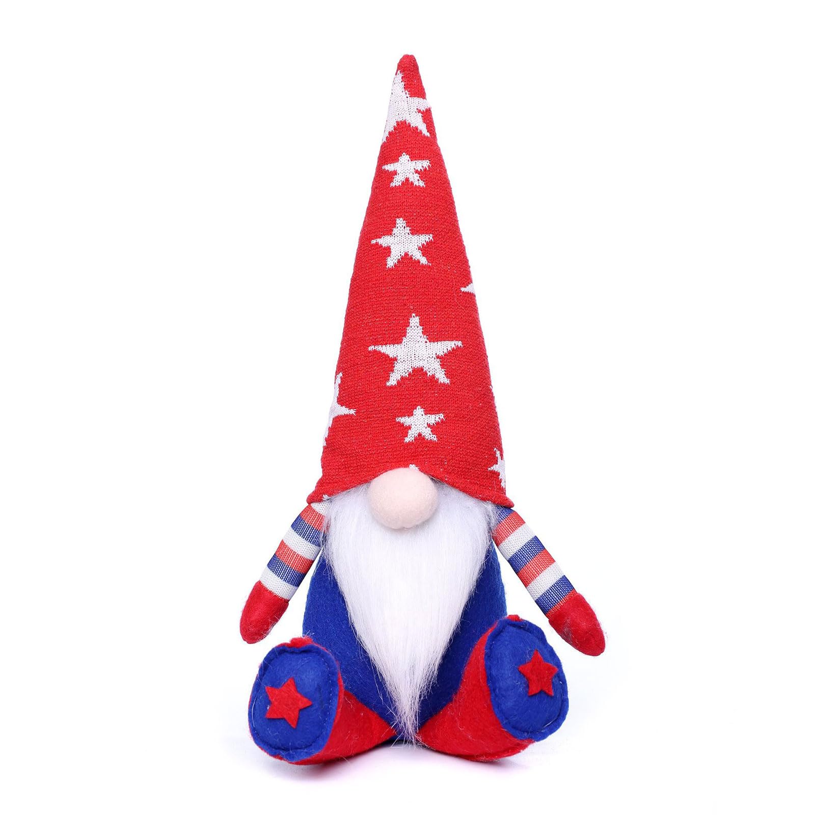 Buxuaaaa 4th of July Gnomes Patriotic Scandinavian Tomtes for Independence Day Gift Memorial Day Gnomes Home Decorations Patriotic Decorations for Home