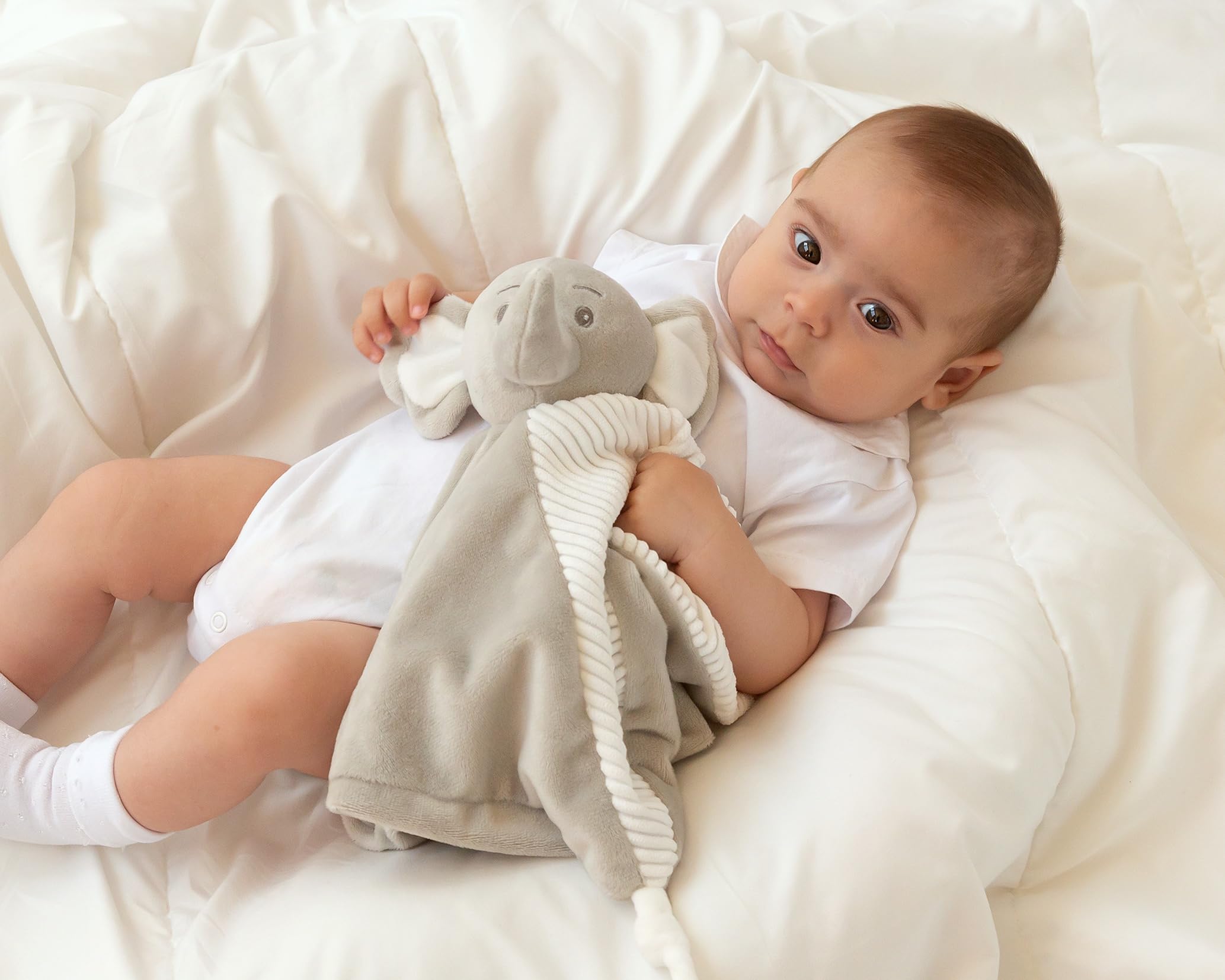 Kiokids Doudou Elefante Gris para Bebés