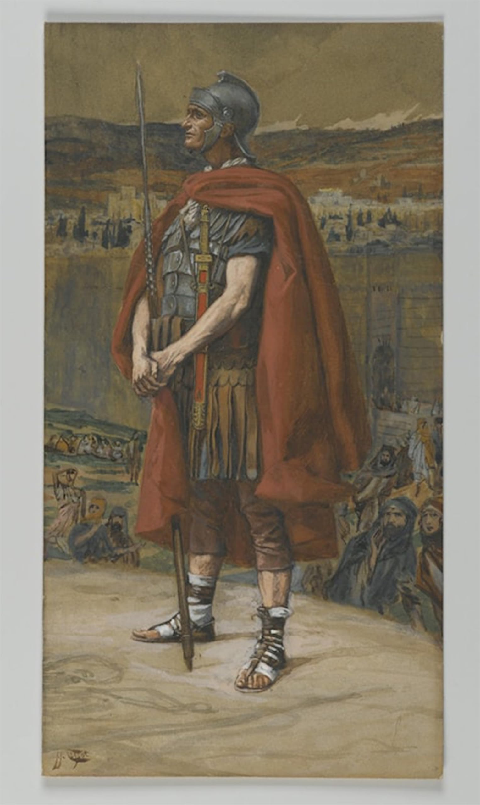 ARTXLXXBN Famous Painting Art Wall Decor Abstract Art Picture the Centurion by Jacques Animal Pictures for Home Decor 60x90cm