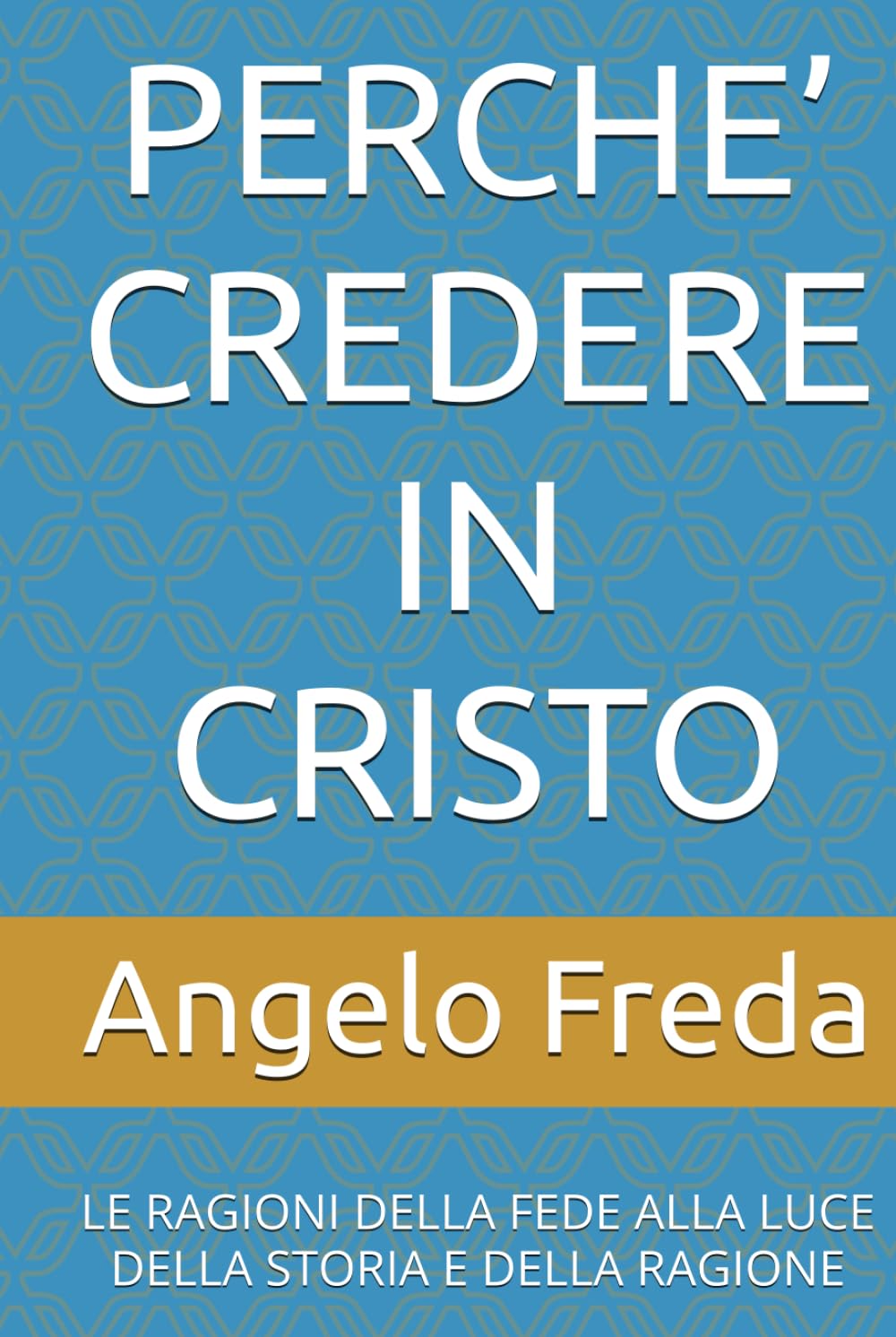PERCHE’ CREDERE IN CRISTO: LE RAGIONI DELLA FEDE ALLA LUCE DELLA STORIA E DELLA RAGIONE (IL LIBRO DEL PERCHE')