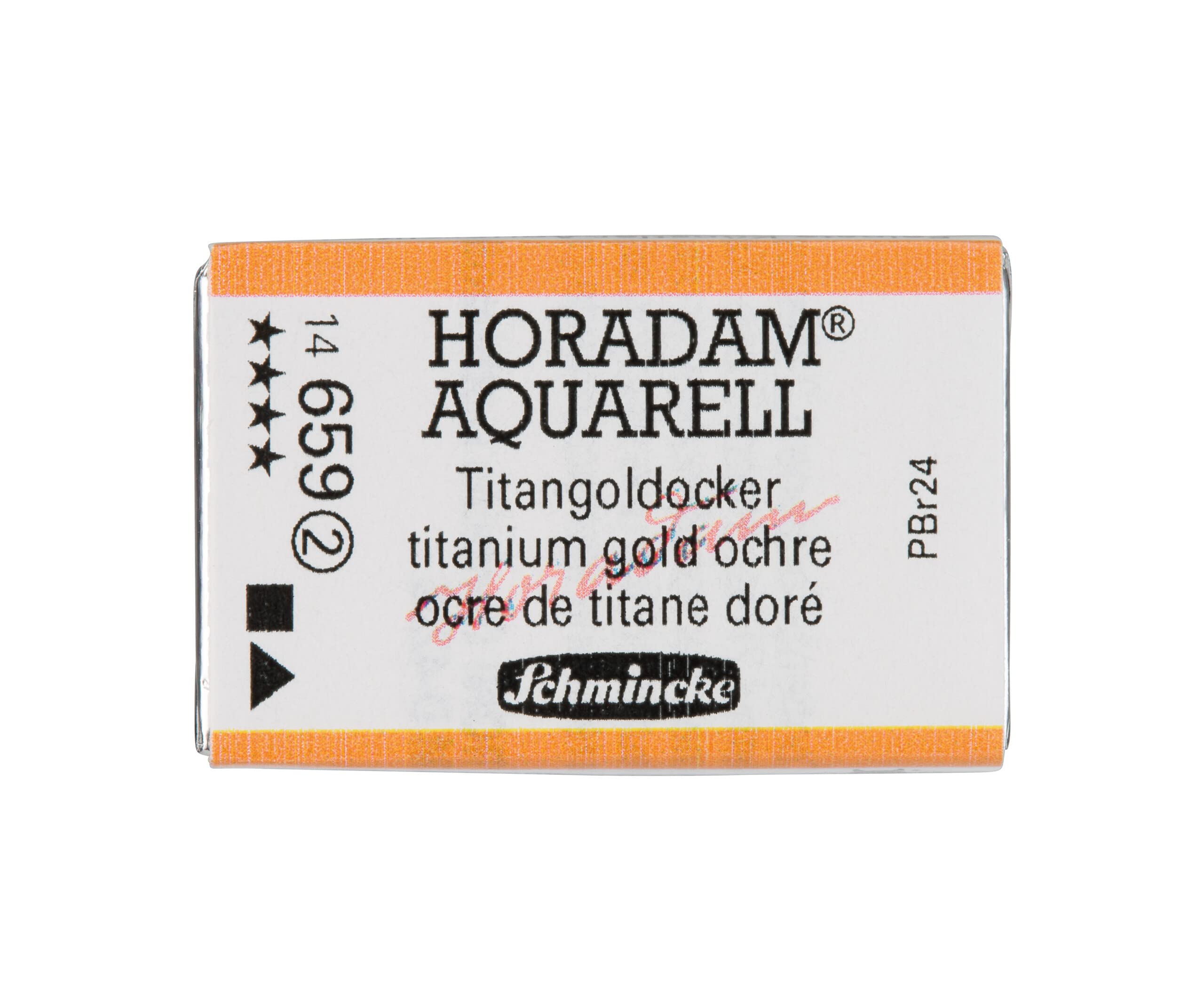 Schmincke - HORADAM® AQUARELL - finest artists' watercolours, 487 Cobalt blue light, 14 487 044, 1/2 pan — view 219