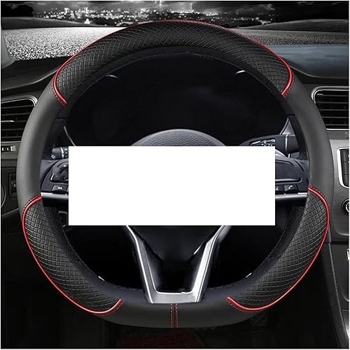 Miniatura 6 de Funda de cuero sintético para volante de automóvil tipo D para Nissan para X-Trail para Qashqai para Rogue para Sport para Rogue 2017 2018 2019 2020